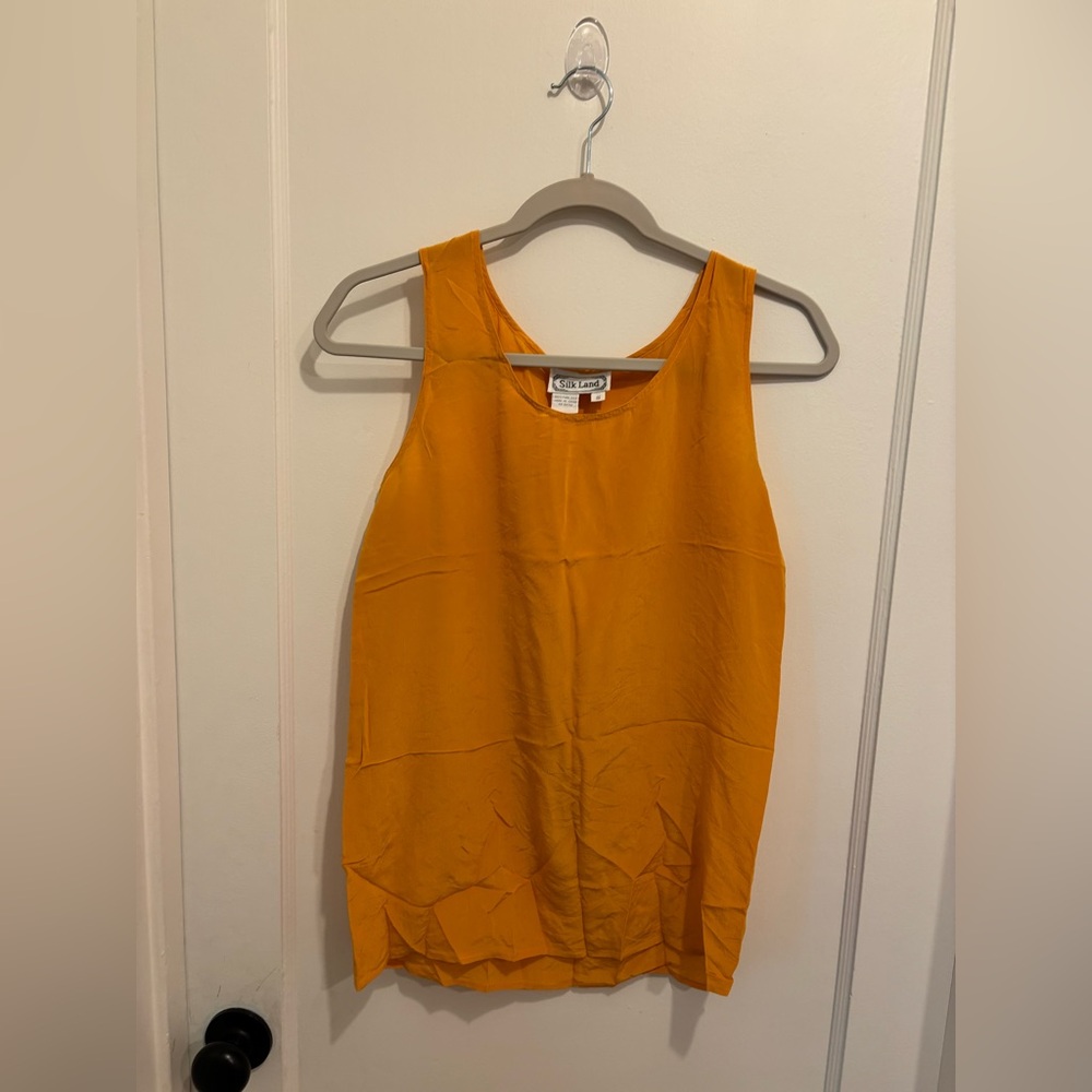 SilkLand Vibrant 100% Silk Top Small